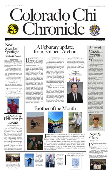 February issue.