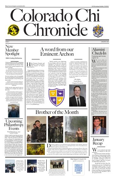 January issue.