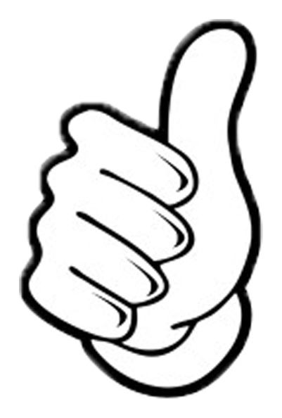 The Thropic Games thumbs-up mark.