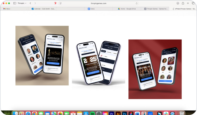 The brand before: assets that looked different depending on where you found them.